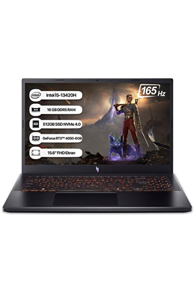 Acer Nitro V15 Nh.qv2ey.001 i5-13420H