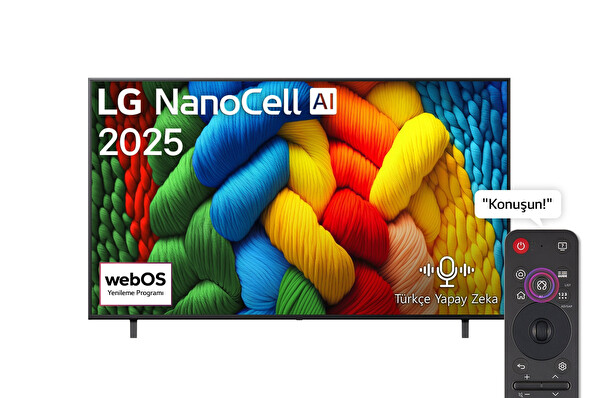 LG 65nano80a6b.apez 65"165 Ekran 4K