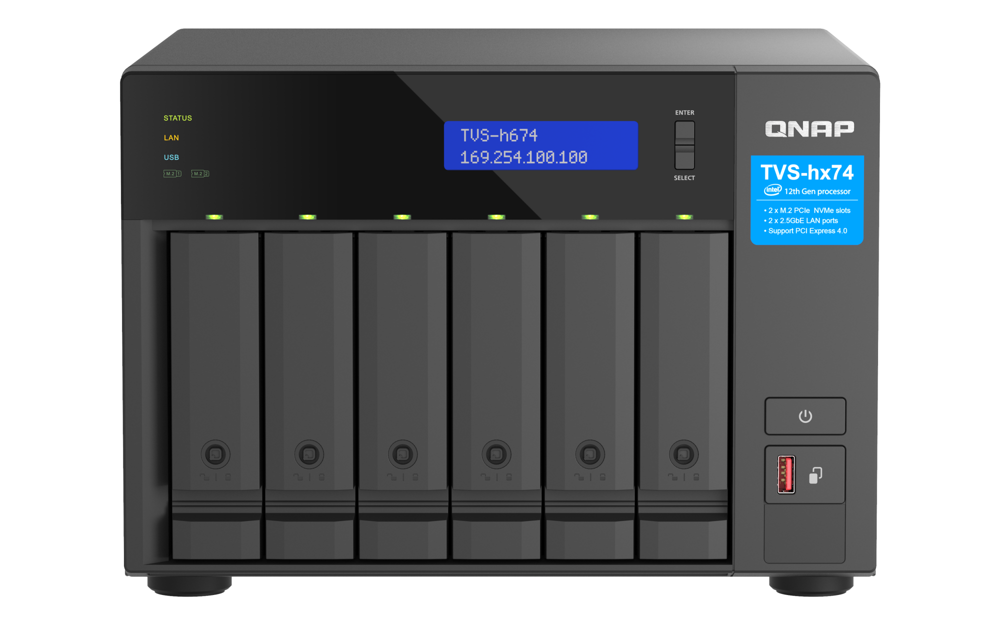 QNAP TVS-h674