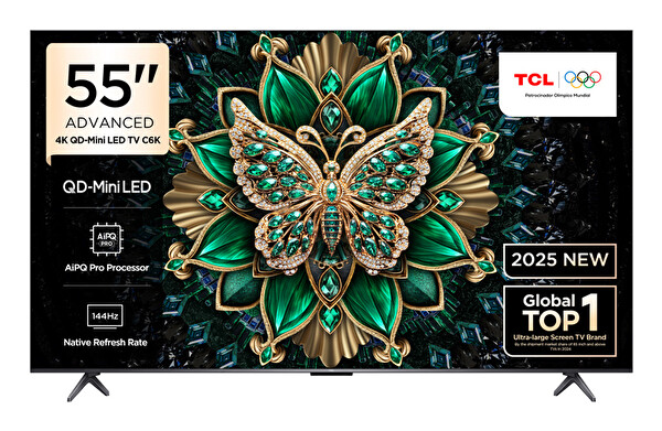TCL 55c6kg 55"139 Ekran 4K