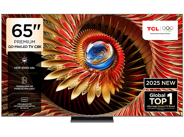 Tcl 65C8K 65 inç 164