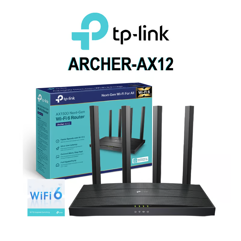 TP-Link Archer Ax12 Ax1500 Wi-Fi